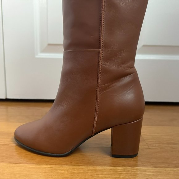 French Connection Renzo Leather Knee High Boot - Picture 6 of 8